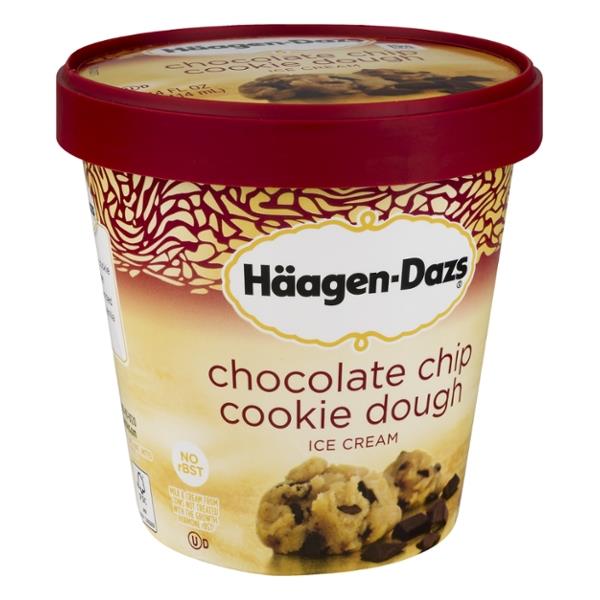 Häagen-Dazs Chocolate Chip Cookie Dough Ice Cream | Hy-Vee ...