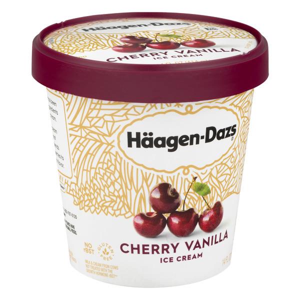 Häagen Dazs Cherry Vanilla Ice Cream Hy Vee Aisles Online Grocery Shopping 8935