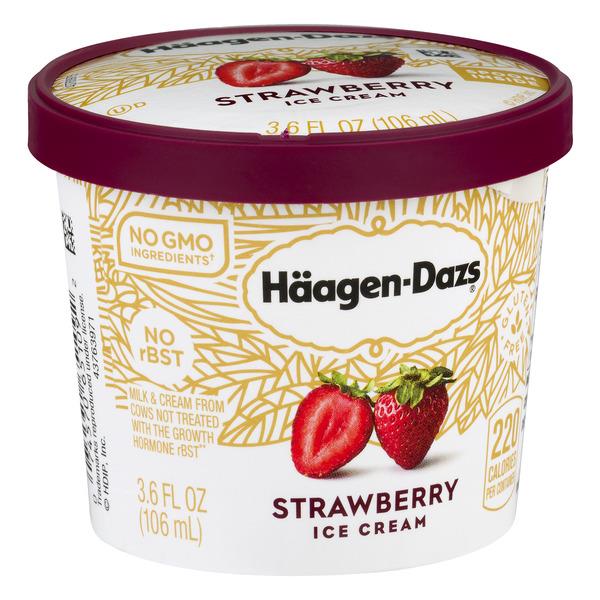 Häagen-Dazs Strawberry Ice Cream | Hy-Vee Aisles Online Grocery Shopping