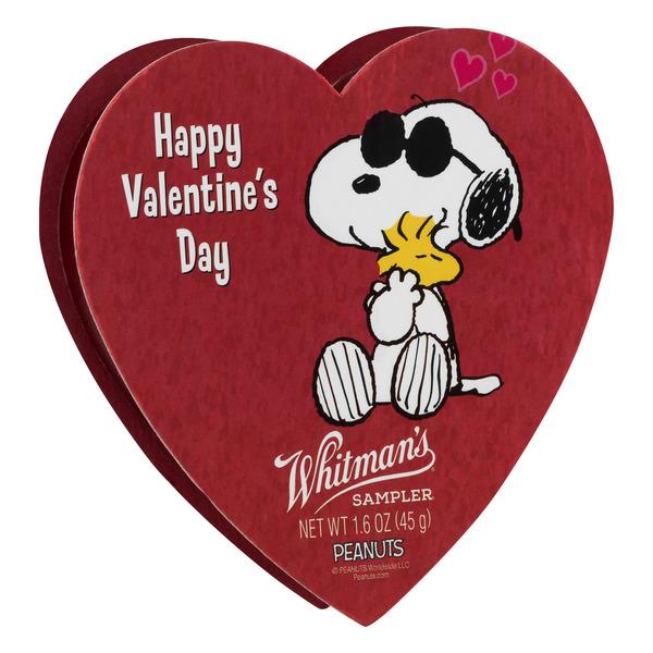 Whitman S Peanuts Valentine S Day Assorted Chocolates Box Hy Vee