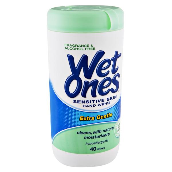 Wet Ones Sensitive Skin Extra Gentle Wipes | Hy-Vee Aisles