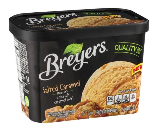 Breyers Salted Caramel Frozen Dairy Dessert HyVee Aisles Online