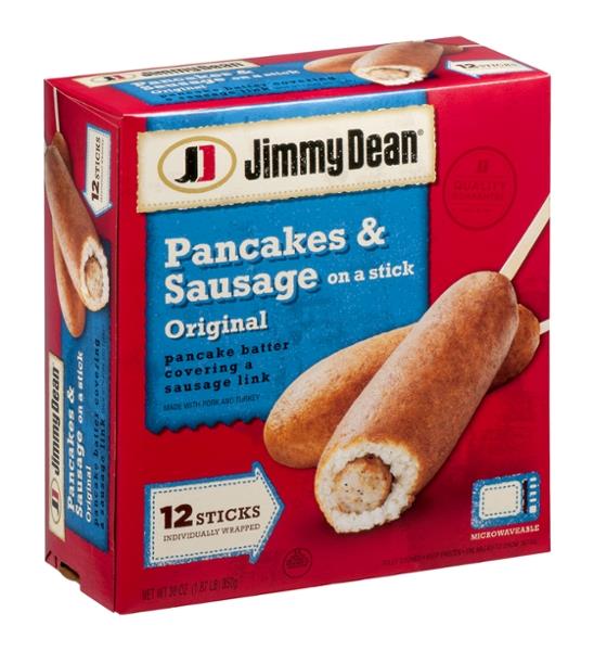 Jimmy Dean Pancake & Sausage on a Stick Original 12Ct | Hy-Vee Aisles ...