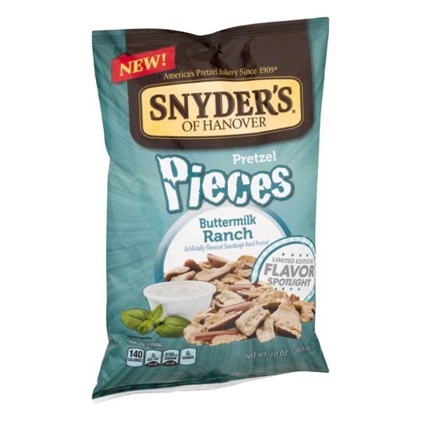 Snyder's Of Hanover Pretzel Pieces Buttermilk Ranch HyVee Aisles
