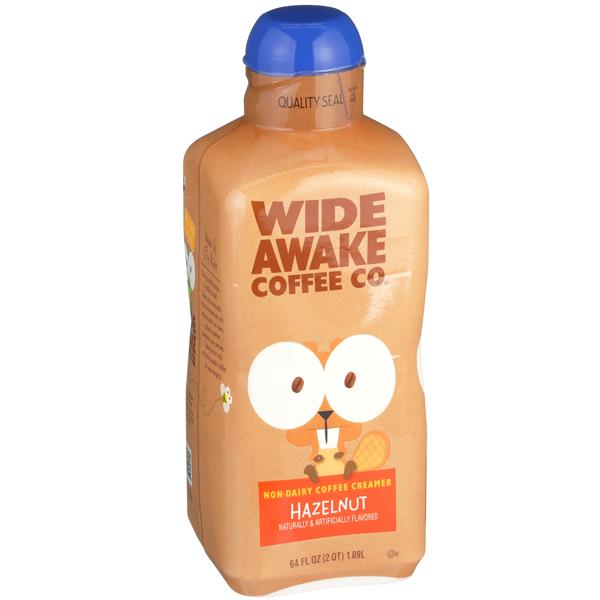 Wide Awake Coffee Co. Coffee Creamer, Non-Dairy, Hazelnut ...