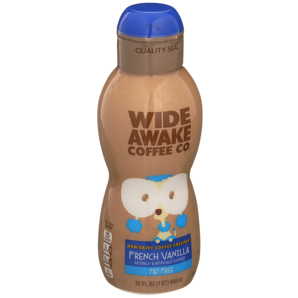 Wide Awake Coffee Co. French Vanilla Fat Free Coffee ...