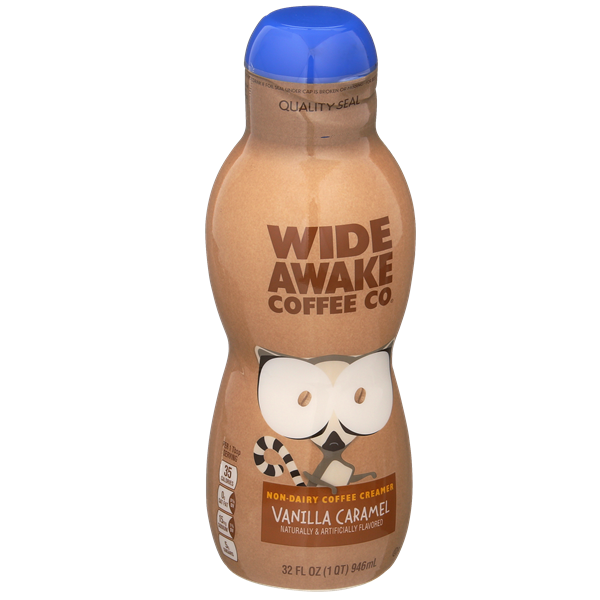 Wide Awake Coffee Co. Coffee Creamer, NonDairy, Vanilla