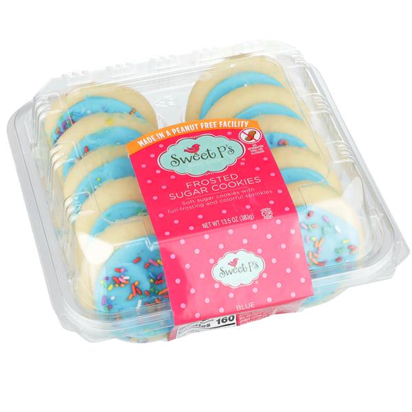 Sweet P S Blue Frosted Sugar Cookies 12ct Hy Vee Aisles Online