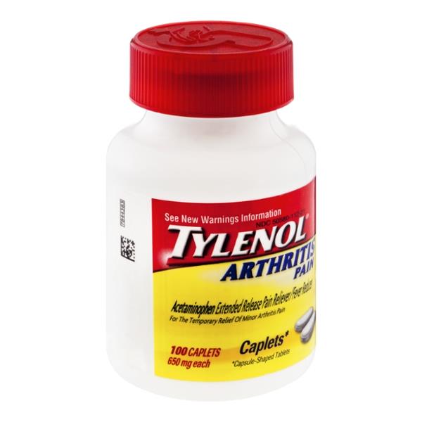 Tylenol 8Hr Arhtritis Pain 650 mg Caplets HyVee Aisles Online