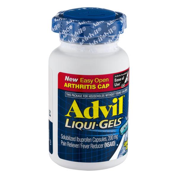 Advil LiquiGels 200mg Capsules HyVee Aisles Online Grocery Shopping