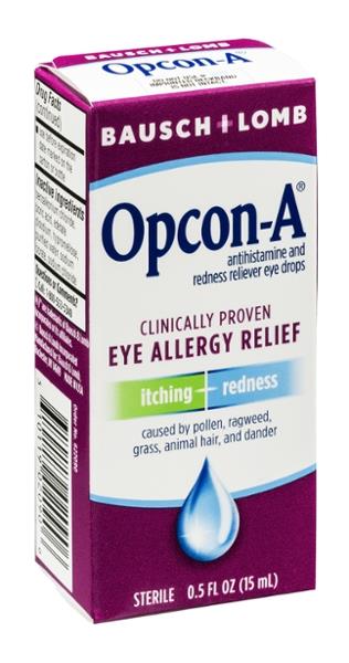 Opcon-A Eye Allergy Relief Drops | Hy-Vee Aisles Online Grocery Shopping