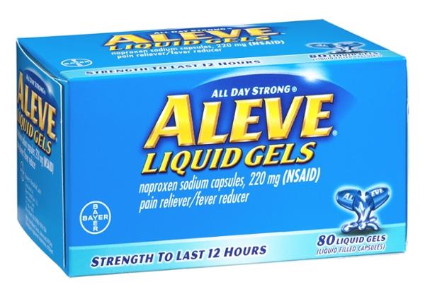 How does Aleve provide pain relief?