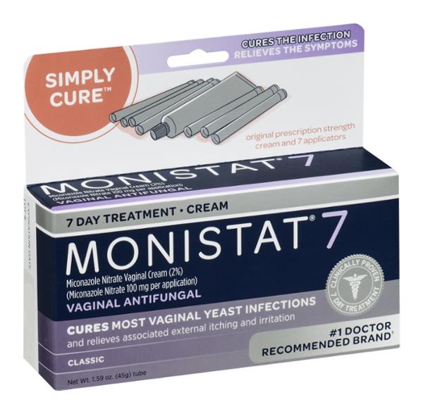 Monistat Vaginal Antifungal 7Day Treatment Cream HyVee Aisles