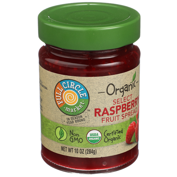 Full Circle Organic Select Raspberry Fruit Spread | Hy-Vee Aisles ...