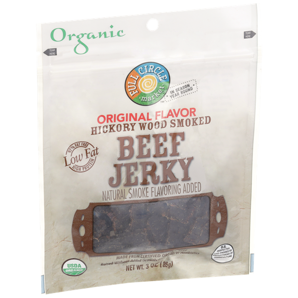 Full Circle Organic Original Beef Jerky | Hy-Vee Aisles Online Grocery ...