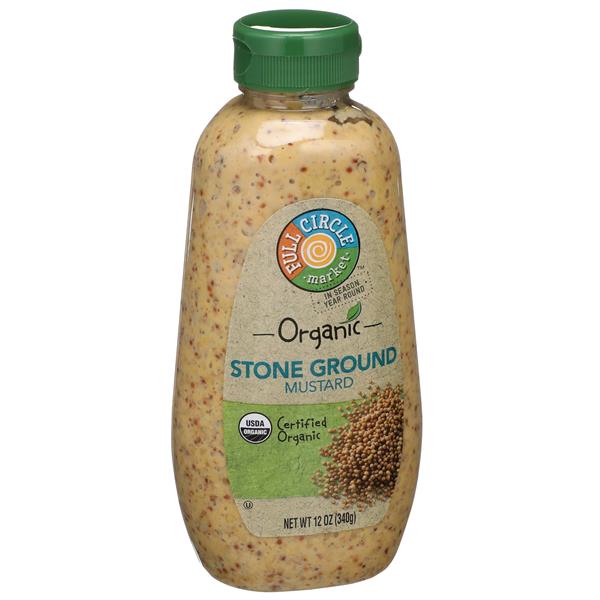 Full Circle Organic Stone Ground Mustard Gluten Free HyVee Aisles