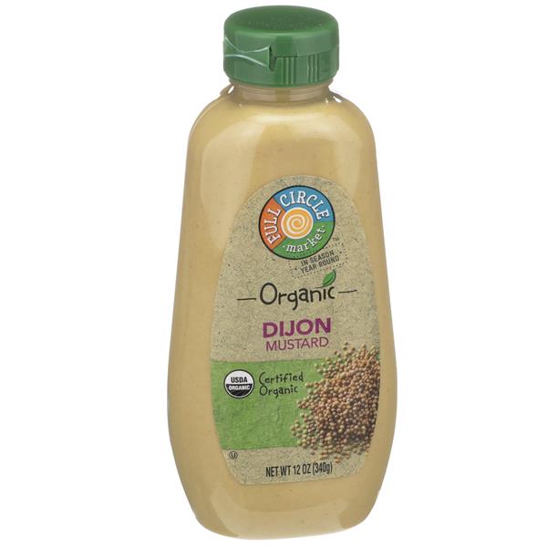Full Circle Organic Dijon Mustard Gluten Free HyVee Aisles Online Grocery Shopping