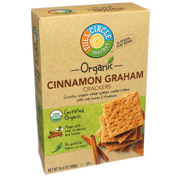 Full Circle Organic Cinnamon Graham Crackers HyVee Aisles Online