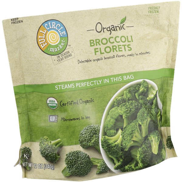 Full Circle Organic Broccoli Florets HyVee Aisles Online Grocery