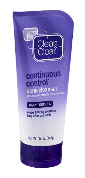 face wash acne d ingredients Continuous Control  & Cleanser  Acne Clear Hy Vee Clean