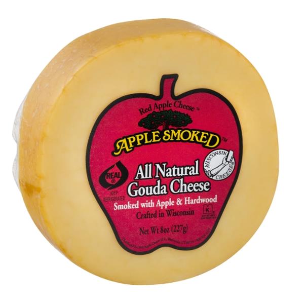 Red Apple Cheese Apple Smoked All Natural Gouda Cheese | Hy-Vee Aisles ...