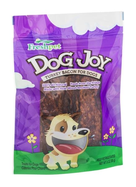 Freshpet Dog Treats Dog Joy Turkey Bacon for Dogs | Hy-Vee Aisles