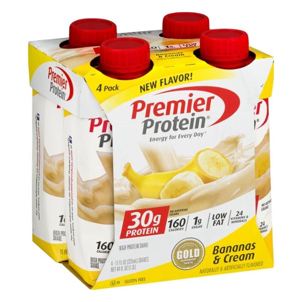 Premier Protein Bananas & Cream 4 11 fl oz HyVee Aisles Online
