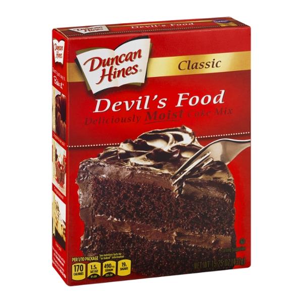 Duncan Hines Classic Devil's Food Cake Mix | Hy-Vee Aisles ...