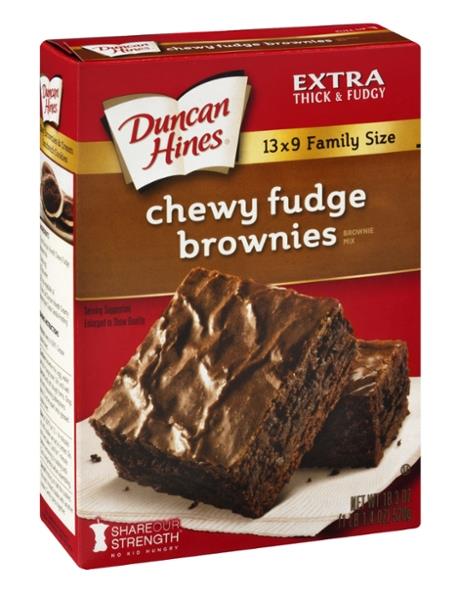 Duncan Hines Chewy Fudge Brownies Mix | Hy-Vee Aisles ...
