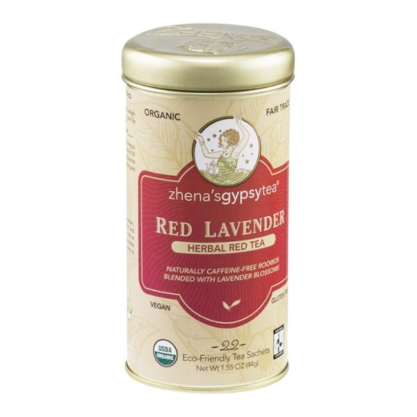 Zhena's Gypsy Tea Red Lavender Herbal Tea 22 Count | Hy-Vee Aisles