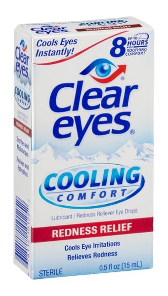 Clear Eyes Cooling Comfort Redness Relief Eye Drops Hy Vee