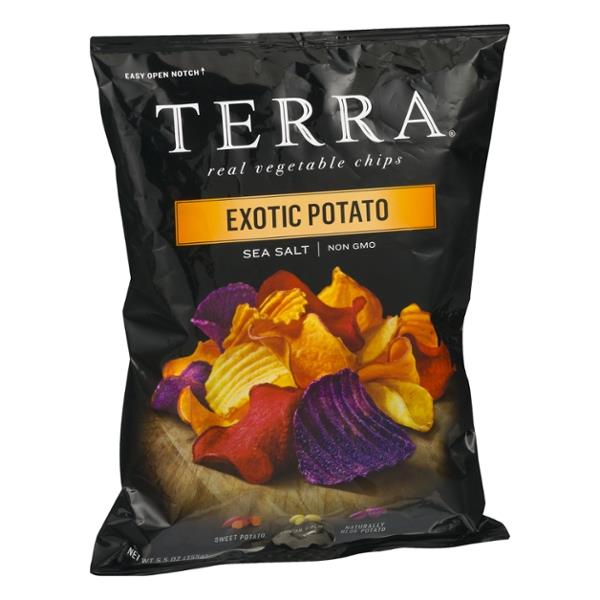 Terra Real Vegetable Chips Exotic Potato Sea Salt | Hy-Vee Aisles ...