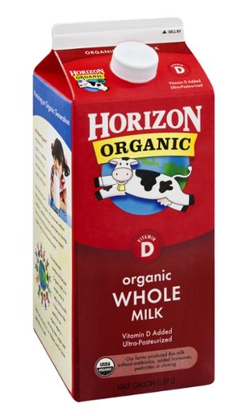 horizon organic whole milk raiting