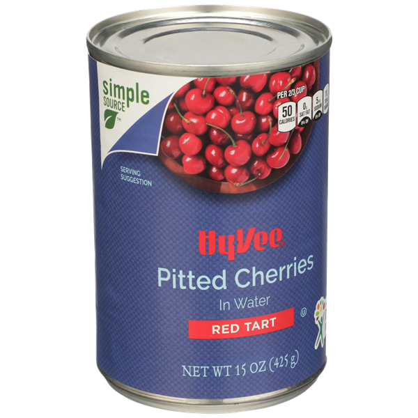 HyVee Red Tart Pitted Cherries in Water HyVee Aisles Online Grocery
