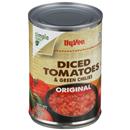 Hy-Vee Diced Tomatoes & Green Chilies Original