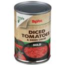 Hy-Vee Mild Diced Tomatoes & Green Chilies