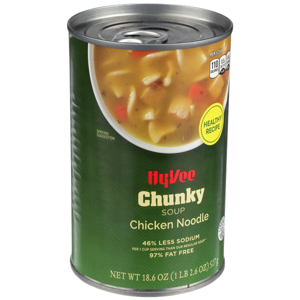 HyVee Healthy Recipe Chunky Chicken Noodle Soup HyVee Aisles Online