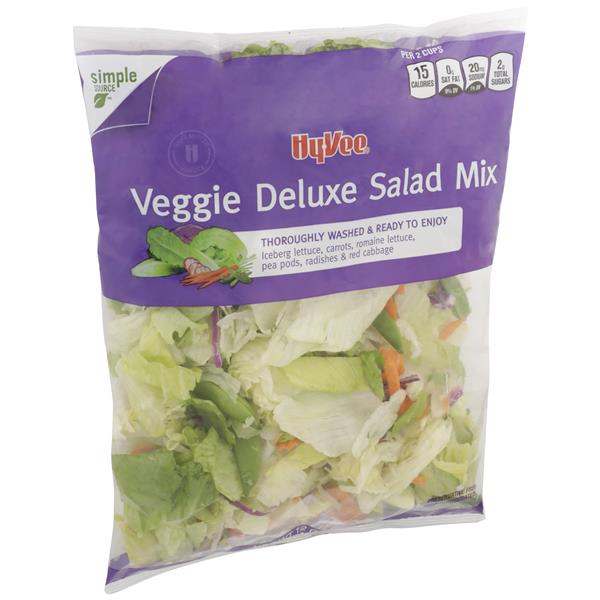 HyVee Veggie Deluxe Blend Salad Mix HyVee Aisles Online Grocery