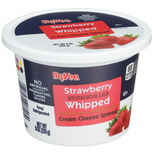 Hy-Vee Strawberry Whipped Cream Cheese Spread | Hy-Vee Aisles Online ...