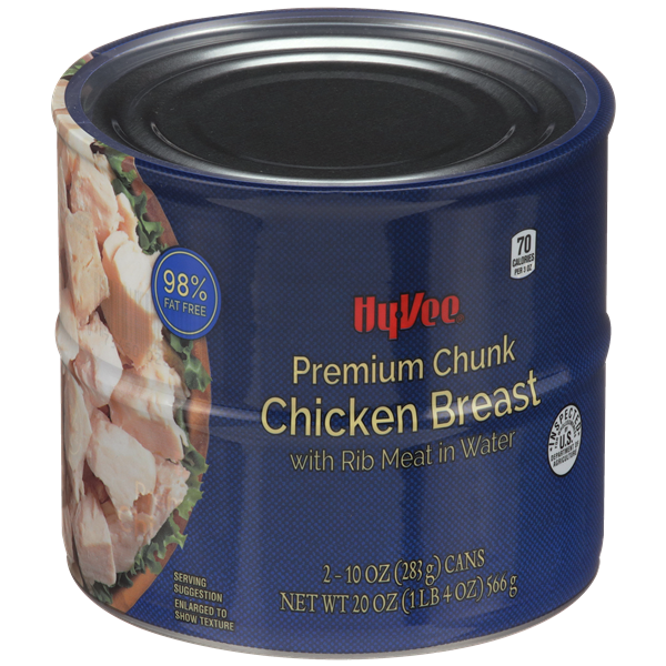 HyVee Chunk Chicken Breast in Water 210 oz Cans HyVee Aisles