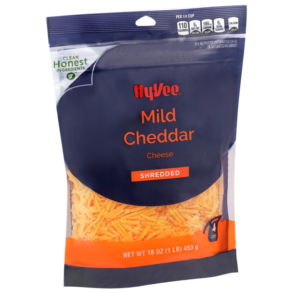 HyVee Shredded Mild Cheddar Natural Cheese HyVee Aisles Online