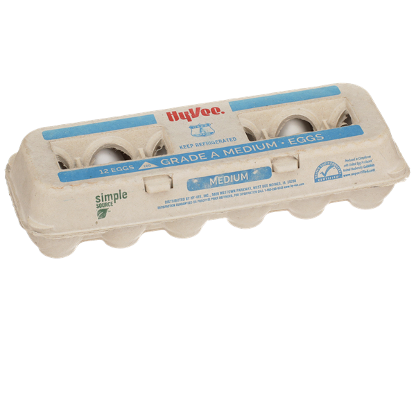 HyVee Grade A Medium Eggs HyVee Aisles Online Grocery Shopping