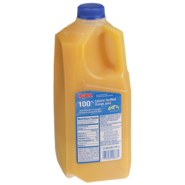 Hy-Vee 100% Calcium Fortified Orange Juice | Hy-Vee Aisles ...