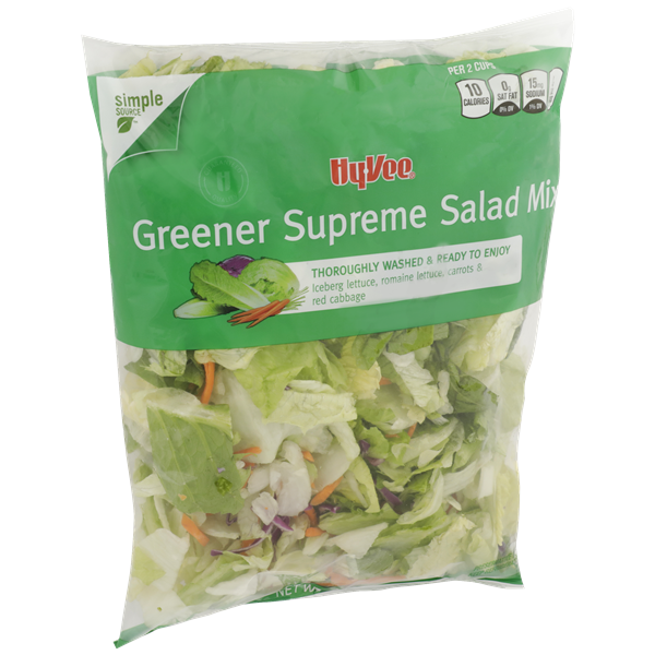 HyVee Greener Supreme Blend Salad Mix HyVee Aisles Online Grocery