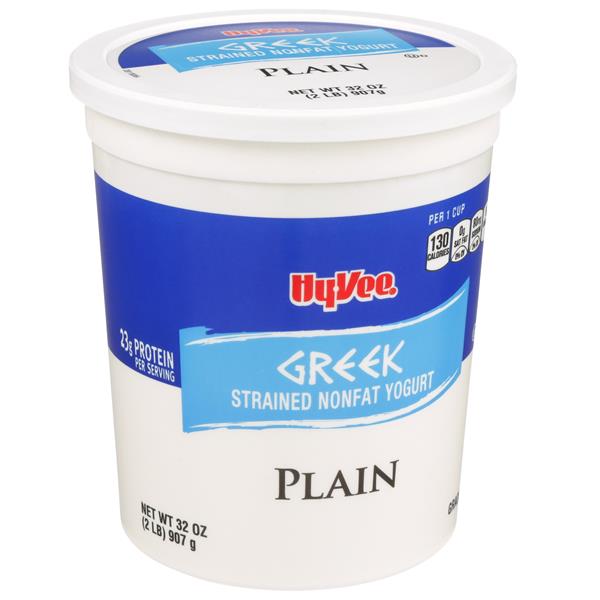 HyVee Plain Greek Yogurt HyVee Aisles Online Grocery Shopping