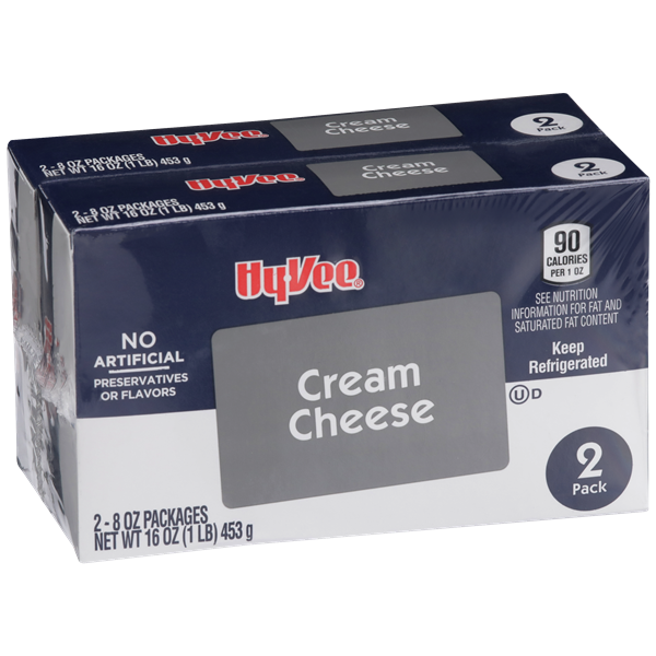 HyVee Cream Cheese 2 8 oz Packages HyVee Aisles Online Grocery