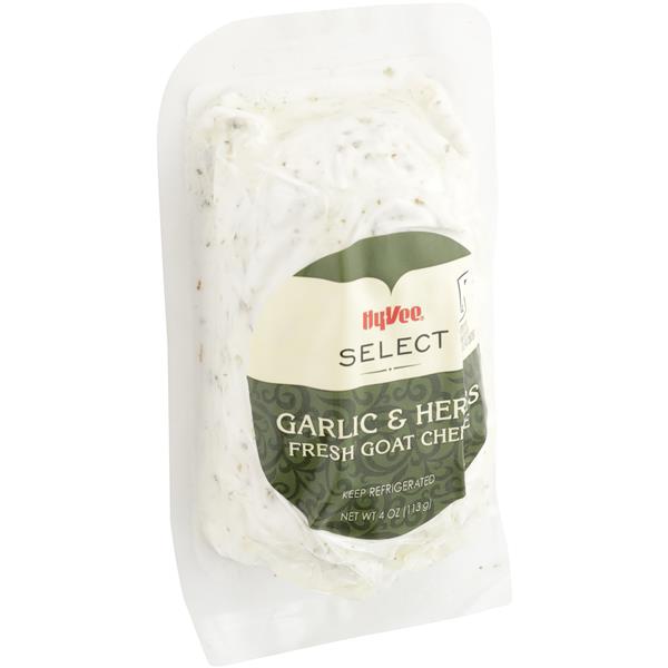 HyVee Select Garlic & Herbs Fresh Goat Cheese HyVee Aisles Online