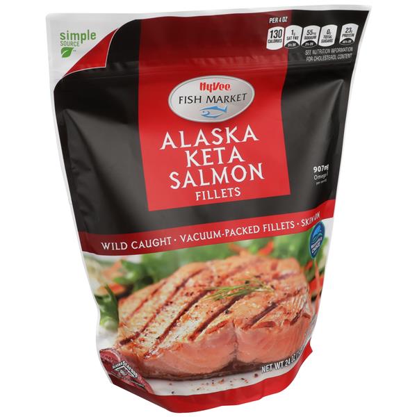 HyVee Fish Market Alaska Keta Salmon Fillets HyVee Aisles Online