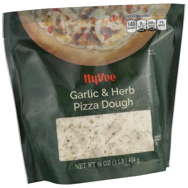 HyVee Garlic & Herb Pizza Dough HyVee Aisles Online Grocery Shopping