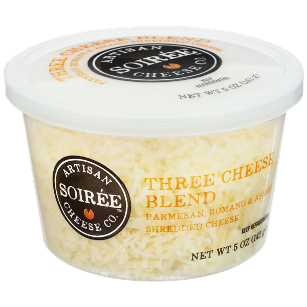 Soiree Three Cheese Blend Shredded Cheese HyVee Aisles Online